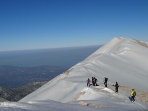 ski tour greece crete